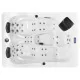 spa jacuzzi exterior SPAtec 450B blanco