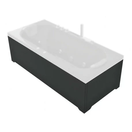 Skirts for rectangular whirlpool bathtub