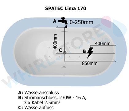  Skizze freistehende Badewanne